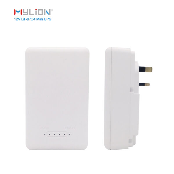 Compact Design with 110V–230V AC Input Mini UPS with LiFePO4 Smart Battery/Charger Backup Power for CCTV & Routers - Image 2